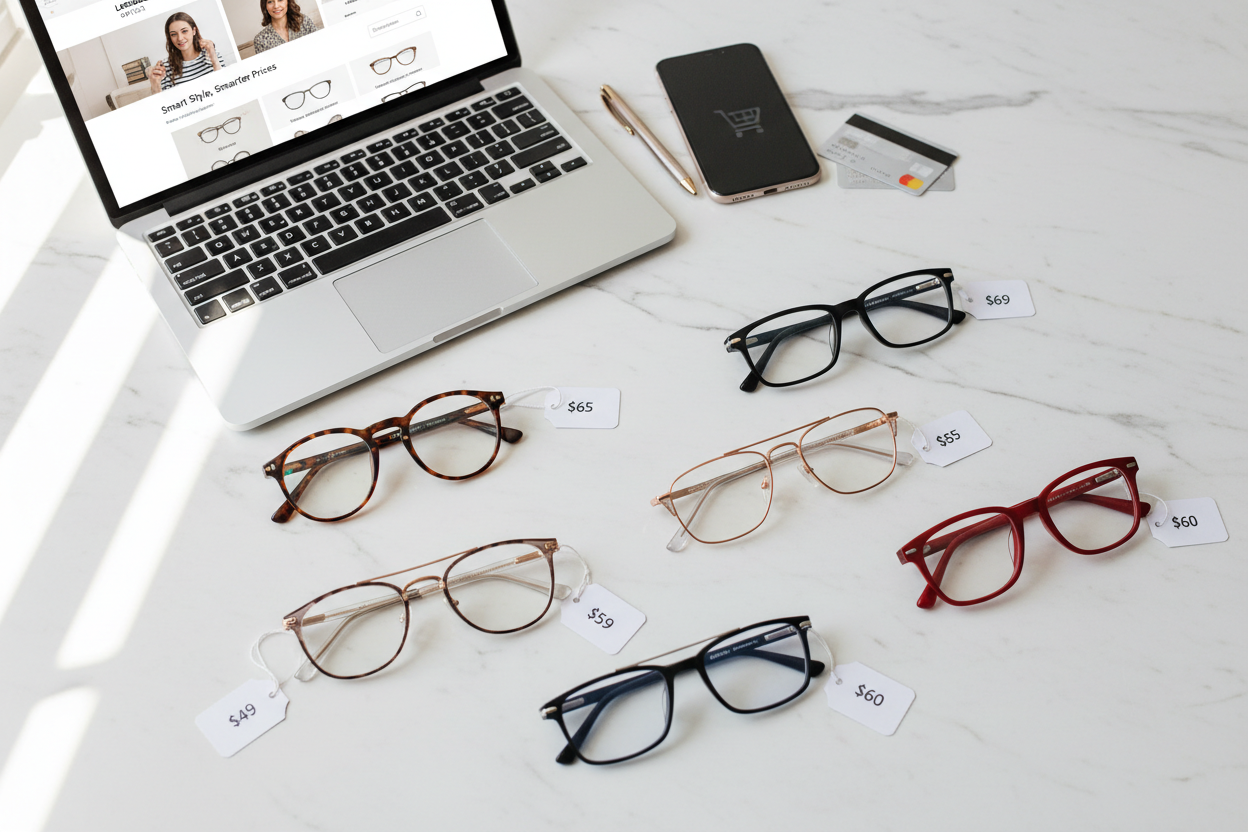 cheap prescription glasses websites UK