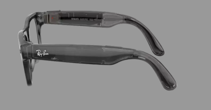 Rayban Blayzer Optics 701-8526 glasses on a white background