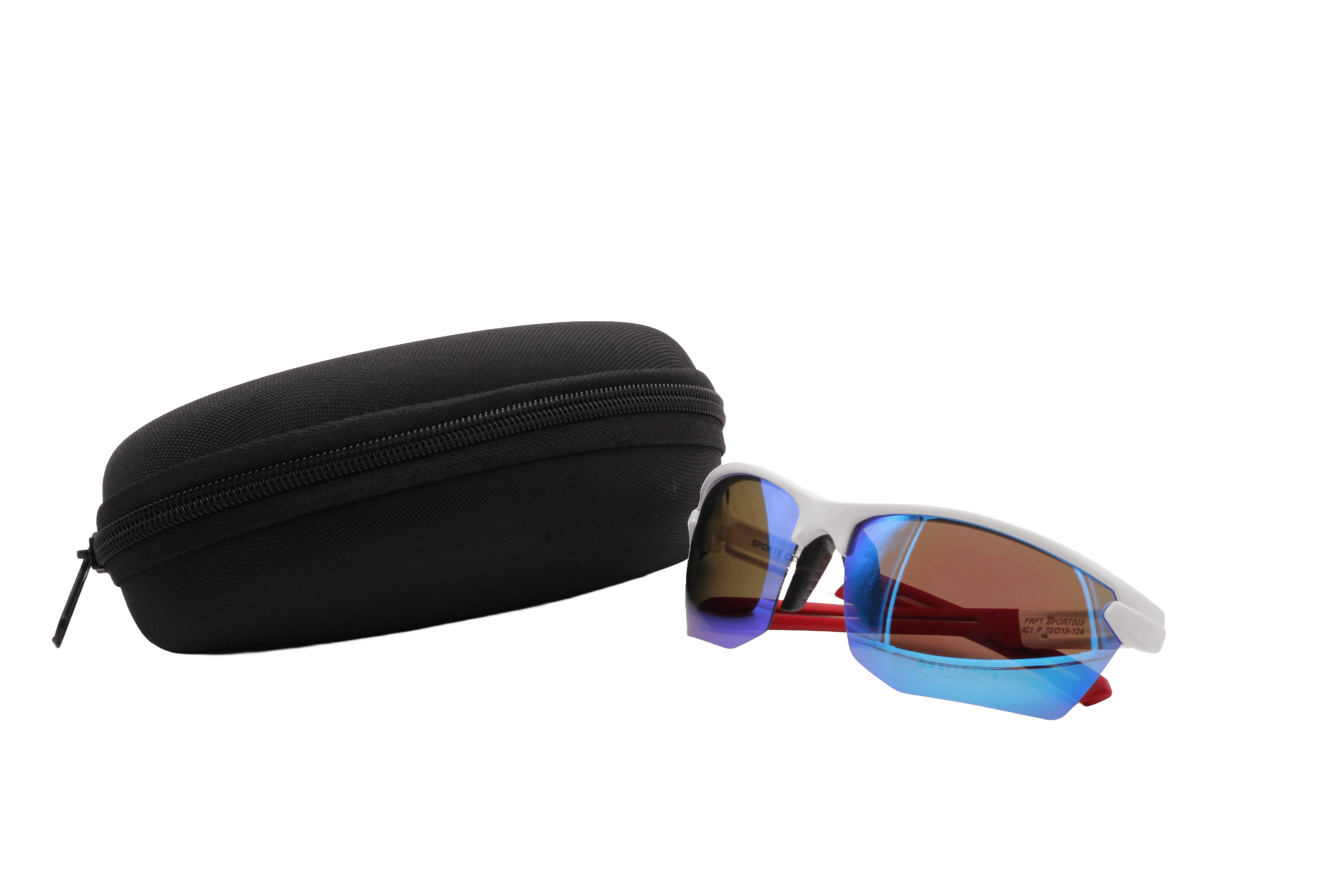 Cycling and running protective glasses with polarised lenses. 
