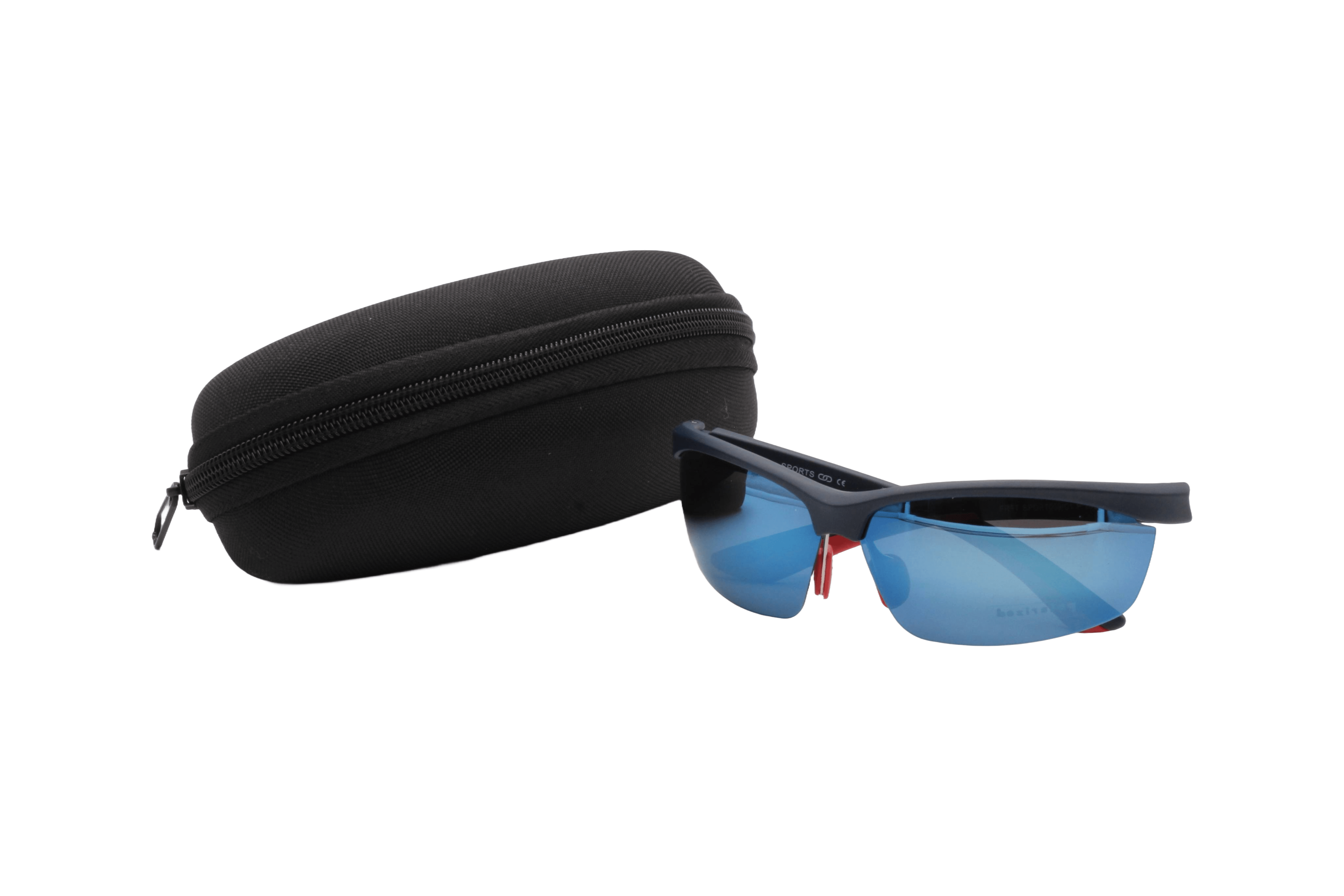 Cycling and running protective glasses with polarised lenses. 